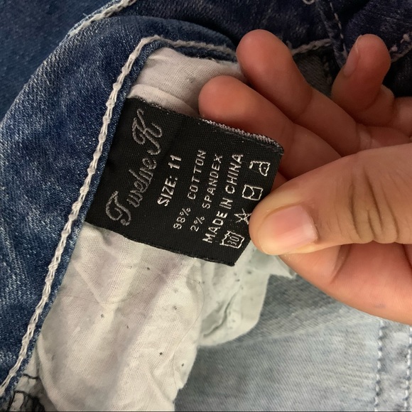 Twelve K low rise women jeans| size 11 - Picture 4 of 4